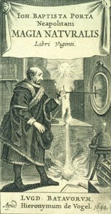 Giovanni Battista della Portan Magiae Naturalis Libri Vigintin etukappale, 1644 tekijältä European School