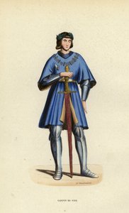 Gaston De Foix (värillinen kaiverrus) tekijältä European School