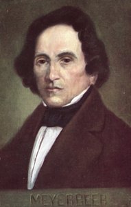 Giacomo Meyerbeer, saksalainen säveltäjä (värilitra) tekijältä European School