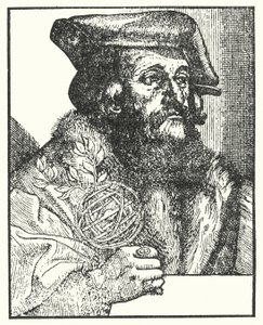 Girolamo Fracastoro, joka kirjoitti runon Syphilis sive Morbus Gallicus (kaiverrus) tekijältä European School
