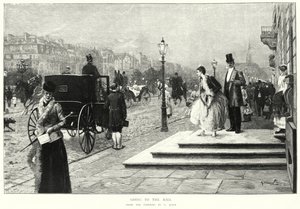 Going to the Ball, maalaus G Marx (litho) tekijältä European School