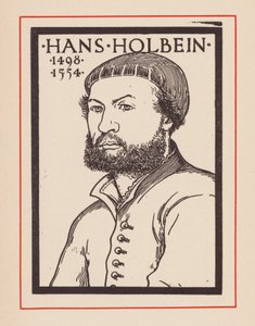 Hans Holbein nuorempi, saksalainen taiteilija (litografia) tekijältä European School
