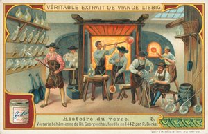 Lasin historia, Liebig-kortti, 1900-luvun alku (kromo) tekijältä European School