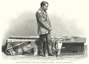 Jacob Wainwright, Yao, Livingstonen arkkuun (kaiverrus) tekijältä European School