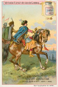 Jean Sobieski, Liebig-kortti, 1900-luvun alku (kromo) tekijältä European School