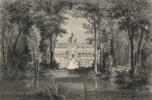Tuileries Henri IV:n alla (kaiverrus) tekijältä European School
