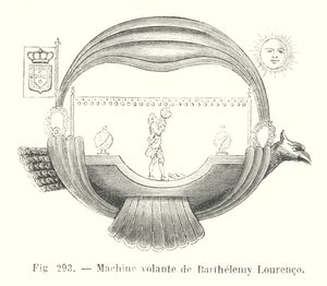 Machine volante de Barthelemy Lourenco (kaiverrus) tekijältä European School
