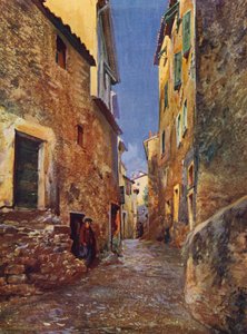 Menton, Rue dans la Vieille Ville (värilitra). tekijältä European School