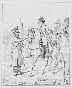Napoleon: Sire ma mere est vieille et infirme, Sire äitini on vanha ja sairas nainen (kaiverrus) tekijältä European School
