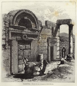 Palestiina, Kefr-Beramin synagogan jäänteet tekijältä European School