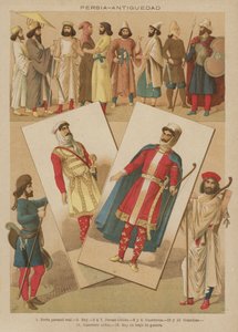 Persia, Antiguedad (väri litho) tekijältä European School