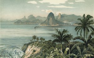 Rio de Janeiro, Brasilia (väri litho) tekijältä European School