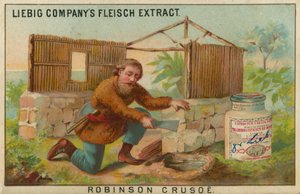 Robinson Crusoe, Majan rakentaminen tekijältä European School
