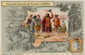 Robinson Crusoe jättää saaren tekijältä European School