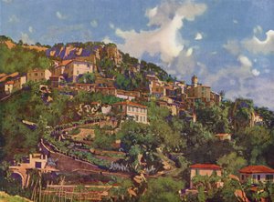 Roquebrune, yleisnäkymä (värilitro) tekijältä European School