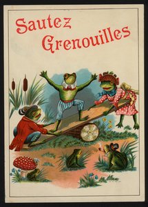 Jump Frogs (väri litho) tekijältä European School