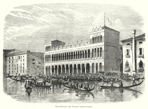 Fondaco dei Turchi, Grand Canal (kaiverrus) tekijältä European School