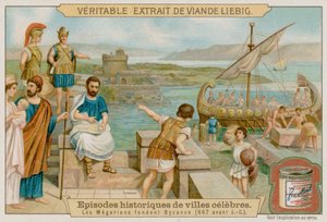 Megarialaiset löysivät Bysantin vuonna 667 eaa tekijältä European School