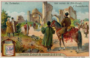 Bibi-Khanymin moskeijan rauniot Samarkandissa Uzbekistanissa tekijältä European School