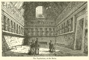 Tepidarium, kylpylä (kaiverrus) tekijältä European School