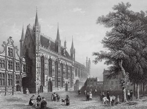 Raatihuone, Brugge (kaiverrus) tekijältä European School
