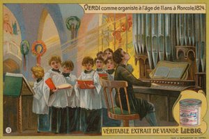 Verdi soittaa urkuja Roncolessa tekijältä European School