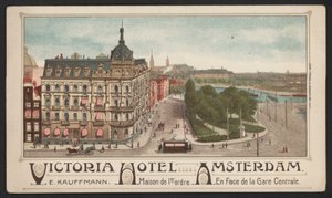 Victoria Hotel, Amsterdam (värikaiverrus)