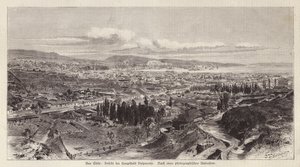 Vista de Valparaíso, Xile (gravat) finlandès tekijältä European School