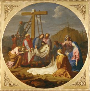 Ristiltä tapahtuva lausunto - lausunto ... tekijältä Eustache (studio of) Le Sueur