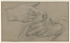 Kahden käden tutkimus tekijältä Eustache Lesueur