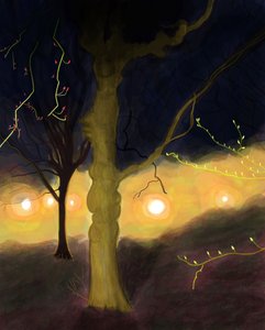 5:20 A.MProspect Park, Brooklyn (digitaalista taidetta) tekijältä Evan Sklar