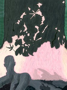 My Shadow On Tree, Brooklyn (digitaalista taidetta) tekijältä Evan Sklar