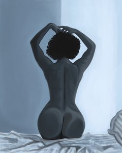 Nude, Brooklyn (digitaalista taidetta)