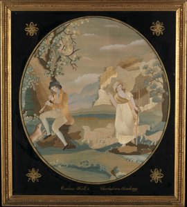Alppien paimentar, n. 1812. tekijältä Evelina Hull