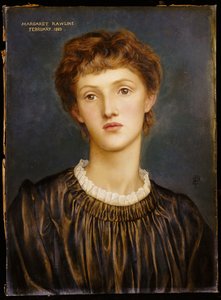 Margaret Rawlinsin muotokuva, 1883 tekijältä Evelyn De Morgan