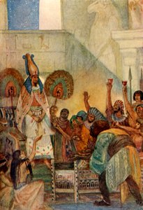 "Osiris viety rintaan", 1915.