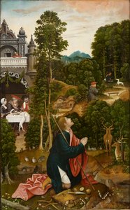 Kohtaus Saint Rochin elämästä, 1517.