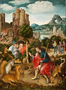Kohtaus Saint Rochin elämästä, 1517.
