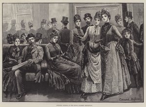 Country Cousins Royal Academy -näyttelyssä tekijältä Everard Hopkins