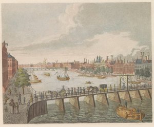 Näkymä Binnen-Amstelille, n. 1810-1813 Vue de l