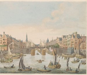 Näkymä Nieuwen sillalle, noin 1810-1813 Vue du Pont-Neuf, palkinto de l