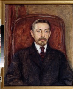 ""Kirjailija Ivan A. Buninin (1870-1953) muotokuva"" Jevgeni Iosifovich Bukovetskyn (1866-1948) maalaus 1919 Valtion taidemuseo, Odessa tekijältä Evgeniy Iosipovich Bukovetsky