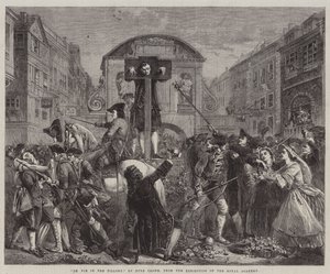 De Foe in the Pillory, Royal Academyn näyttelystä