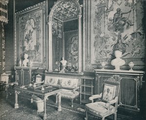Tapestry Room Windsorin linnassa, c1899, 1901