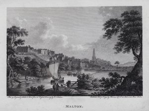 Malton (kaiverrus) tekijältä F. (after) Nicholson