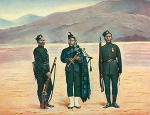 "Viides gurkhas", 1901. tekijältä F Bremner