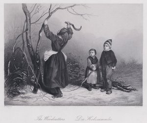 The Woodcutters (kaiverrus) tekijältä F. Grenier