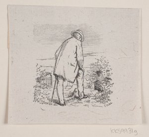 Kuvitus "Viimeiset tunnit", H. J. Greensteenin runo tekijältä F. Hendriksen
