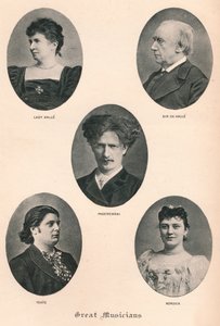 Suuret muusikot - Levy X., c1880, 1895