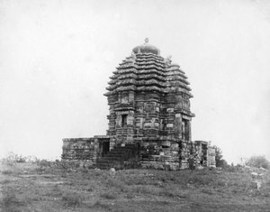 Lingaraj-temppeli, Bhubaneswar, Orissa, Intia, 1905-1906